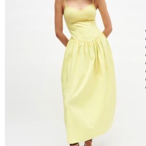 ZARA COTTON Maxi Dress